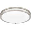 image:imageMaxxima 16 in LED Flush Mount Ceiling Light 3600 Lumens 5 CCT 2700K3000K3500K4000K5000K Round Color Selectable Dual Ring Fixture Dimmable