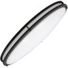 image:imageMaxxima 32 Oval Black LED Ceiling Mount Light Fixture 5500 Lumens 3 CCT Color Selectable 3000K4000K5000K Dimmable Flush Mount Indoor Light Perfect for Kitchen or Bedroom LightingBlack