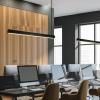 image:imageMaxxima 4 ft LED Linear Light Up and Down Adjustable Light Output 3 CCT 3500K4000K5000K Commercial and Residential 36W Suspension Pendant Ideal for Office Home Shop Garage SchoolBlack