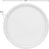 image:imageMaxxima 9 in LED Flush Mount Ceiling Light Fixture  1500 Lumens 5 CCT 2700K5000K Round Color Selectable Panel Light Dimmable Recessed Can or JBox Install Suitable for Bathroom or Shower7 Inch