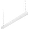 image:imageMaxxima 4 ft LED Linear Strip Light Fixture with Emergency Battery Backup Selectable Color TemperatureWattage Shop Light 5 CCT up to 5600 Lumens Hardwired Dimmable Commercial Ceiling Lighting4 Feet