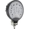 image:imageMaxxima Round 15 LED Work Light 1200 Lm 1224VDC Black Work Light for Trucks and Heavy Duty Vehicles Mounting Hardware included