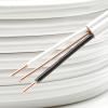 image:imageMaxxima 50 Ft 142 White NMB Solid Copper WG Electrical Wire Non Metallic Sheathed Cable 600V Residential Wiring Branch Circuits for Single Pole Lighting Outlets amp Switches100 ft