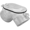 image:imageMaxxima 34 in Conduit Pull Elbow EMT to EMT Fitting for Wire Installation Right Angle 90Degree Bend Threaded Zinc Die Cast 6 Pack