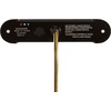 image:imageMaxxima LED Surface Mount Warning Light for Trucks and Heavy Duty Tri Color BlueAmberWhite Clear Lens
