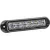 image:imageMaxxima LED Surface Mount Warning Light for Trucks and Heavy Duty Tri Color BlueAmberWhite Clear Lens