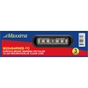 image:imageMaxxima LED Surface Mount Warning Light for Trucks and Heavy Duty Tri Color BlueAmberWhite Clear Lens