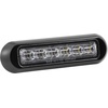 image:imageMaxxima LED Surface Mount Warning Light for Trucks and Heavy Duty Tri Color BlueAmberWhite Clear Lens