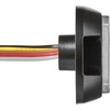 image:imageMaxxima LED Surface Mount Warning Light for Trucks and Heavy Duty Tri Color BlueAmberWhite Clear Lens