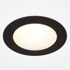 image:imageMaxxima 4 5 CCT Flat Lens Retrofit Recessed LED Downlight 800 Lumens  Slim face E26 Quick Connect Adapter Color Selectable 2700K3000K3500K4000K5000K Dimmable 8 WattsBlack