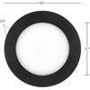 image:imageMaxxima 4 5 CCT Flat Lens Retrofit Recessed LED Downlight 800 Lumens  Slim face E26 Quick Connect Adapter Color Selectable 2700K3000K3500K4000K5000K Dimmable 8 WattsBlack