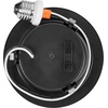 image:imageMaxxima 4 5 CCT Flat Lens Retrofit Recessed LED Downlight 800 Lumens  Slim face E26 Quick Connect Adapter Color Selectable 2700K3000K3500K4000K5000K Dimmable 8 WattsBlack