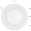 image:imageMaxxima 6 5 CCT Flat Lens Retrofit Recessed LED Downlight 1000 Lumens  Slim face E26 Quick Connect Adapter Color Selectable 2700K3000K3500K4000K5000K Dimmable 11 WattsWhite