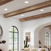 image:imageMaxxima 6 5 CCT Flat Lens Retrofit Recessed LED Downlight 1000 Lumens  Slim face E26 Quick Connect Adapter Color Selectable 2700K3000K3500K4000K5000K Dimmable 11 WattsWhite