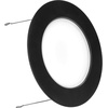 image:imageMaxxima 6 5 CCT Flat Lens Retrofit Recessed LED Downlight 1000 Lumens  Slim face E26 Quick Connect Adapter Color Selectable 2700K3000K3500K4000K5000K Dimmable 11 WattsBlack